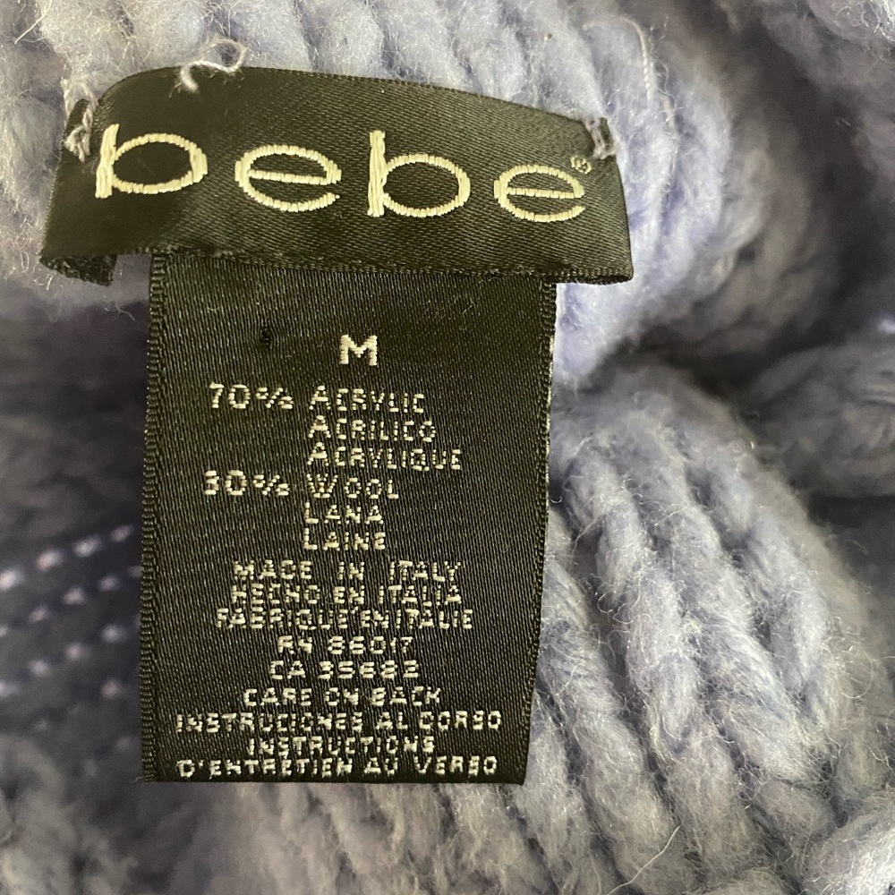 💋 HOST PICK bebe purple mock neck sweater - Picture 5 of 10